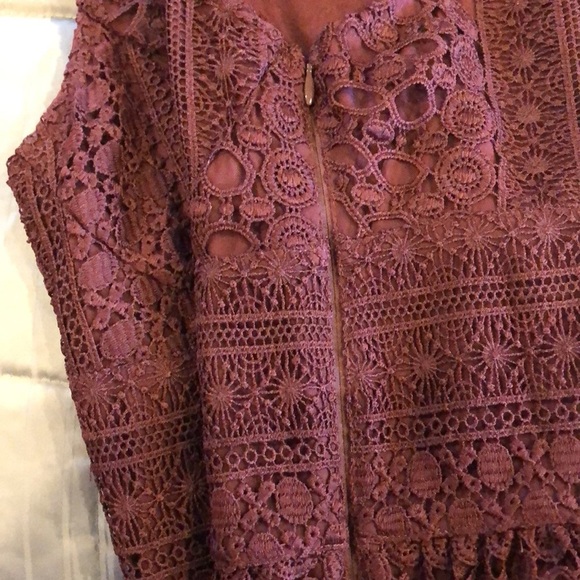 Abercrombie & Fitch crocheted lined dress - Picture 3 of 4